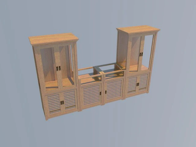Schaufenster 3D Modell .c4d .max .obj .3ds .fbx .stl .blend