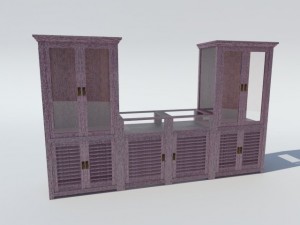 showcase Model 3D