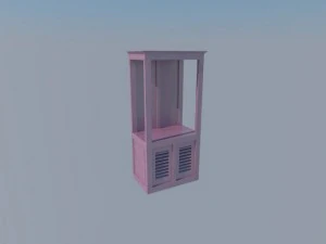 Schaufenster 3D Modell