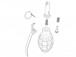 grenade 3D Model