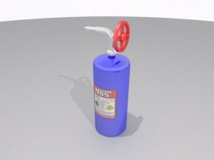 nitro bottle Modèle 3D