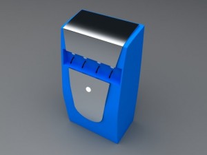 charging booth 3D Model