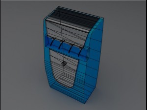 charging booth 3D Model