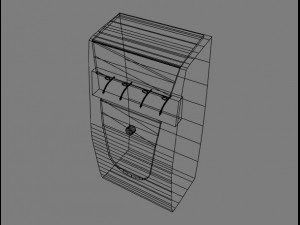 charging booth 3D Model