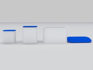 tupperware Modelo 3D