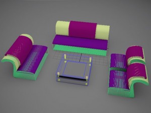 sofa 3Dモデル