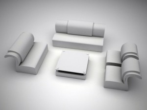 sofa 3Dモデル