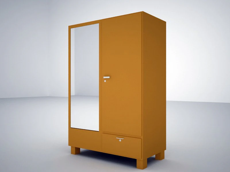 almirah Modello 3D .c4d .max .obj .3ds .fbx .stl .blend 