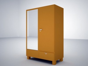 almirah Model 3D