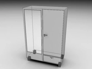 almirah Modello 3D