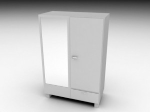 almirah 3D Modell