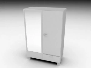 almirah Modello 3D