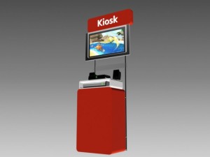kiosk Model 3D