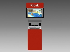 kiosk Model 3D