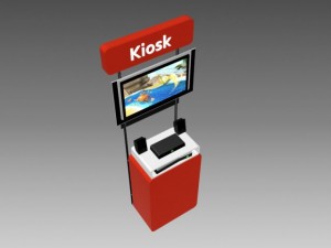kiosk Model 3D