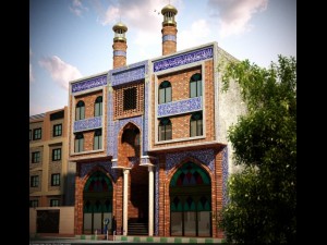 mosque 3D मॉडल