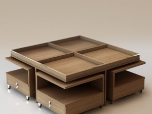 6 table 3D Model