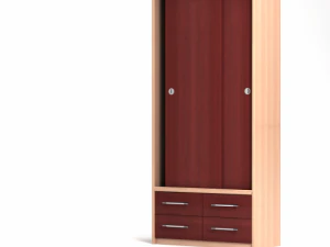 wall bed collection 3D Model