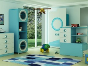 baby bed sets 3D 모델