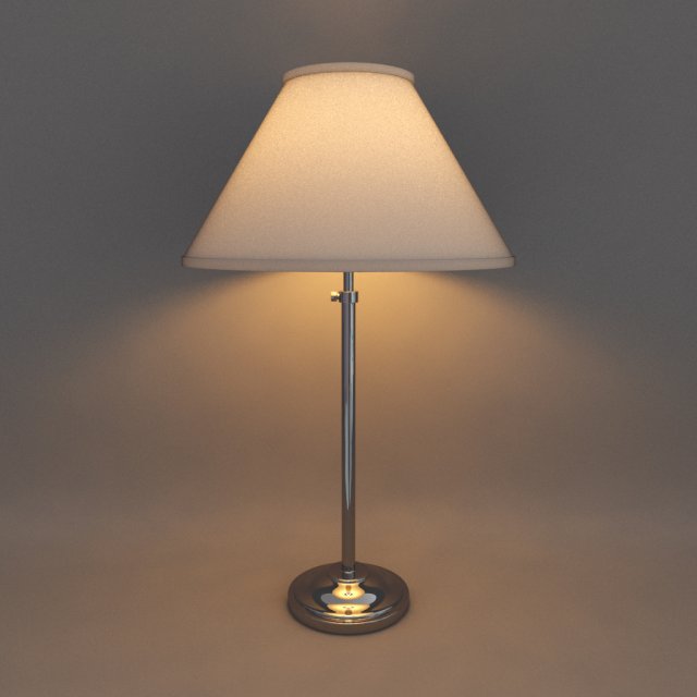 tablelamp001 3D Модель .c4d .max .obj .3ds .fbx .stl .blend 