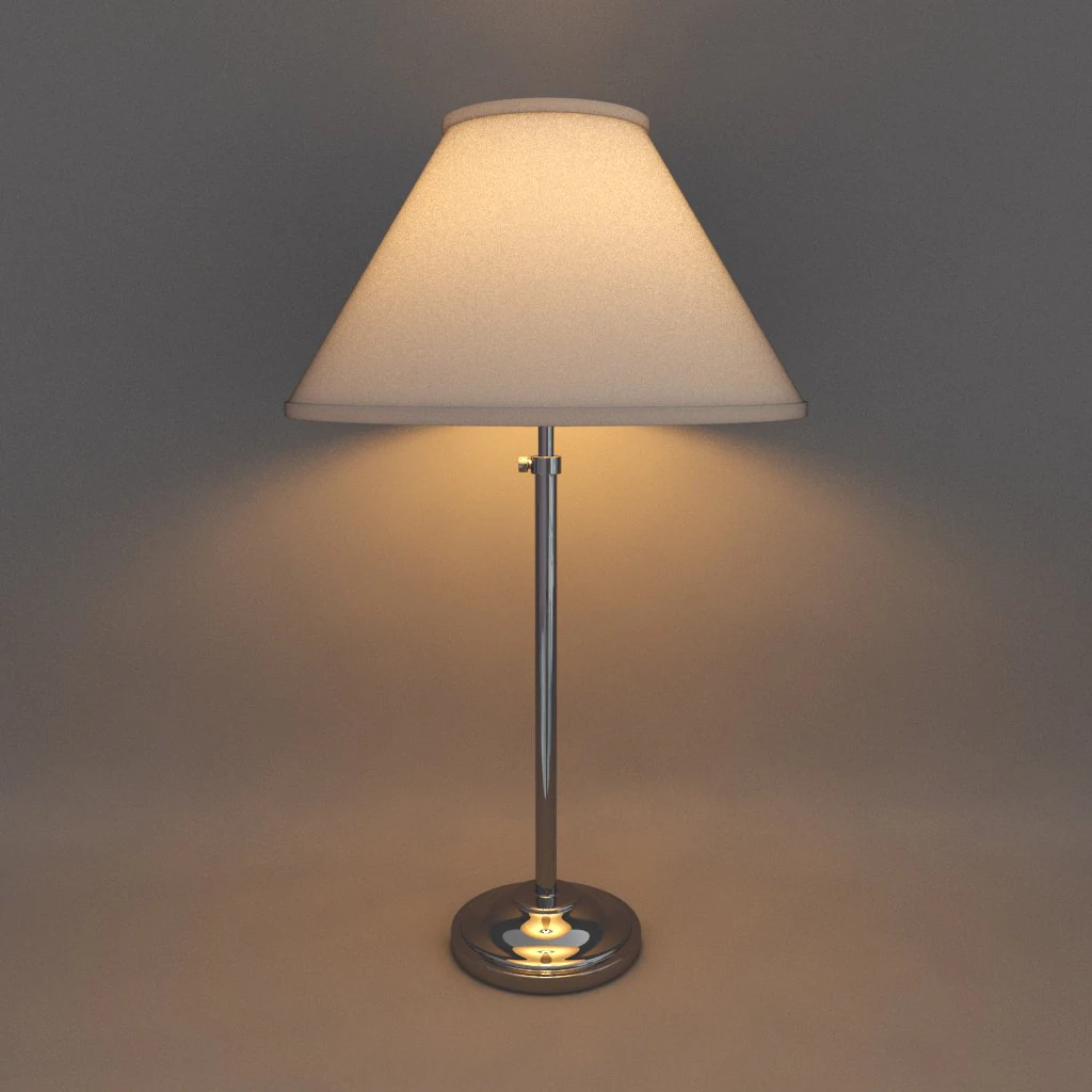 tablelamp001 3D Model .c4d .max .obj .3ds .fbx .stl .blend 