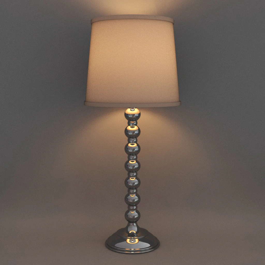 tablelamp002 3D Model .c4d .max .obj .3ds .fbx .stl .blend 