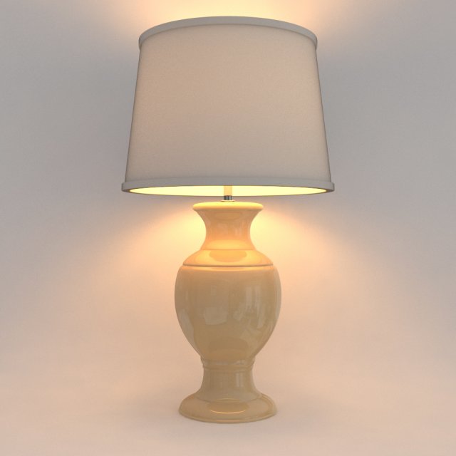 tablelamp003 Model 3D .c4d .max .obj .3ds .fbx .stl .blend 