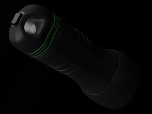 simple flashlight model Modello 3D