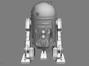 r2d2 Model 3D