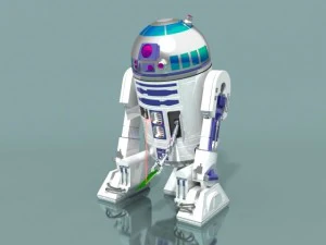 r2d2 3D Model