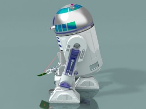 r2d2 Model 3D