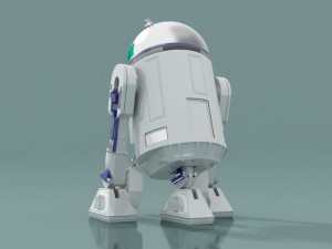 r2d2 Model 3D