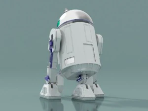r2d2 3D Model