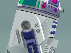 r2d2 3D Model