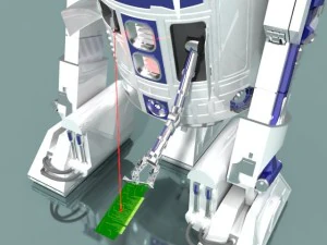 r2d2 3D Model