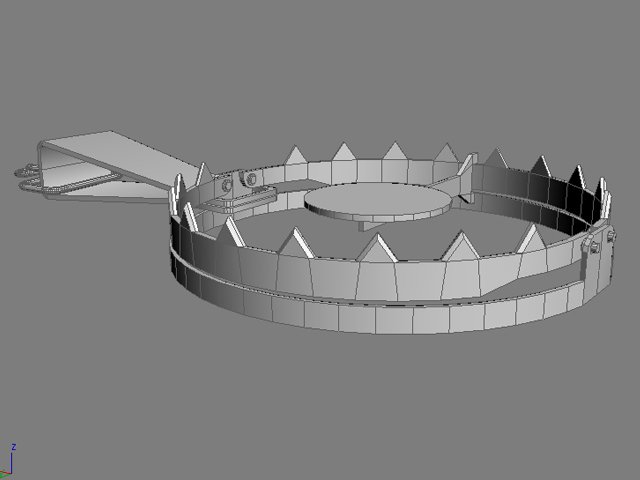 Трап 3д. Ловушки 3d model