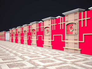 wall interior 3D Model