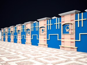 wall interior 3D 모델