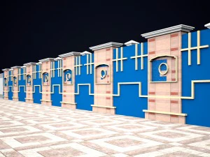 wall interior 3D Model