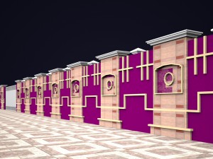 wall interior 3D 모델