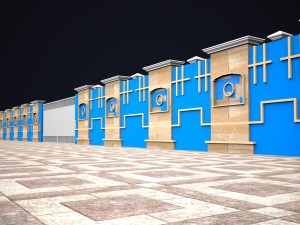 wall interior 3D 모델