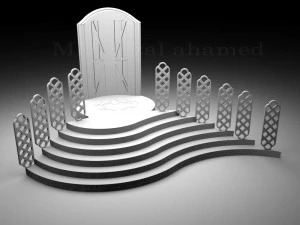 अंदर आने का रास्ता 3D मॉडल