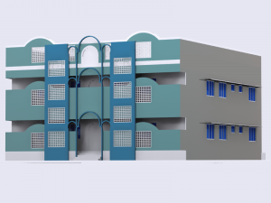 home 1 50x56 elevation 3D Model