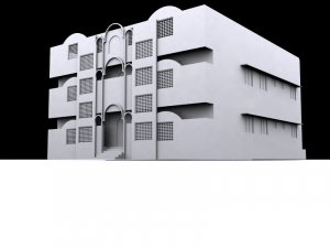 home 1 50x56 elevation 3Dモデル
