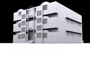 home 1 50x56 elevation 3D Model