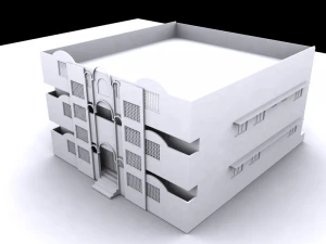 home 1 50x56 elevation 3D Model