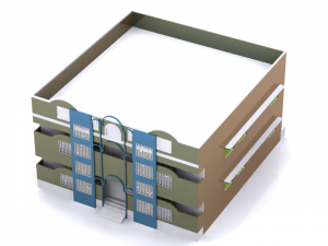 home 1 50x56 elevation 3Dモデル