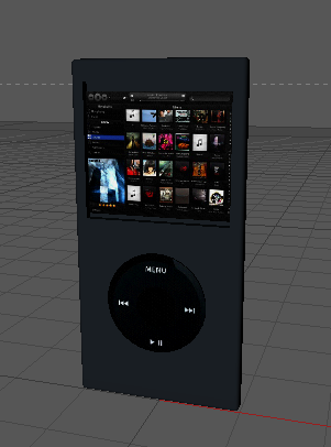 ipod 3D Model .c4d .max .obj .3ds .fbx .stl .blend 