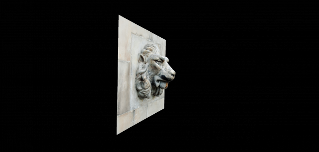 lion head 3D Model .c4d .max .obj .3ds .fbx .stl .blend 
