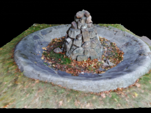 ruins of a fountain 3D Model